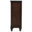Commode 5 tiroirs Guanciale Chêne foncé