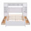 Lit en bois avec armoire et tablette tout-en-un-1025383688