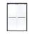 56" to 60" W x 76" H Sliding Semi Frameless Shower Door-83414033