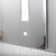 AiO Recessed Frameless Medicine Cabinet with 3 Adjustable Shelves and LED Lighting