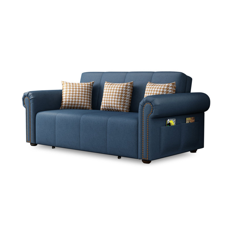Canapé de salon extensible en tissu American Country Style Tech, H 33,5 po x l 82,7 po x P 37,4 po
