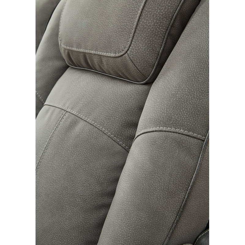 Canapé inclinable, causeuse et fauteuil inclinable propriétaire, Gris
