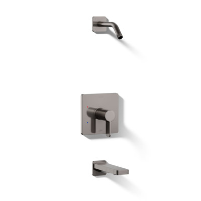 Parallel Bath and Shower Trim Set
