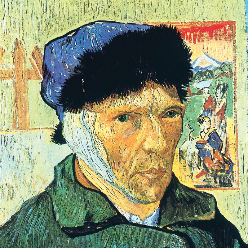 Par Vincent Van Gogh - reproduction d'art sur toile, H 22,25 po x l 19,25 po x P 1,875 po