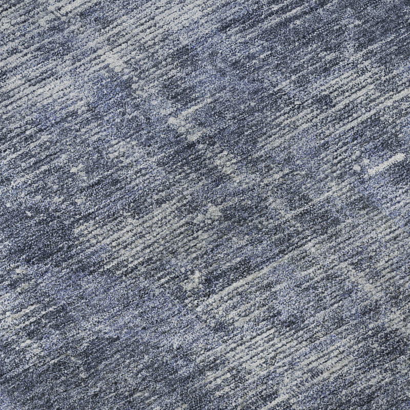 Premium Machine Washable Larock AMF1228 Global Rug, Rectangle 8' x 10'