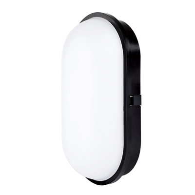 Aubreeanna Black LED Outdoor Bulkhead Light
