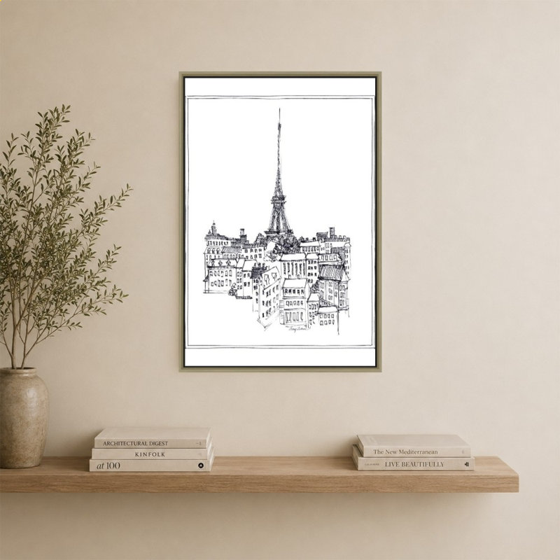 Tour Eiffel par Avery Tillmon - Impression sur toile