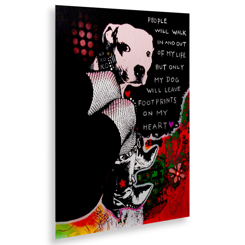 «Girl Best Friend» par Kuhnhenn, impression, H 22 po x l 16 po x P 1 po, Pas de tapis, Sans cadre