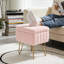 Tabouret de coiffeuse moderne en velours-620481270