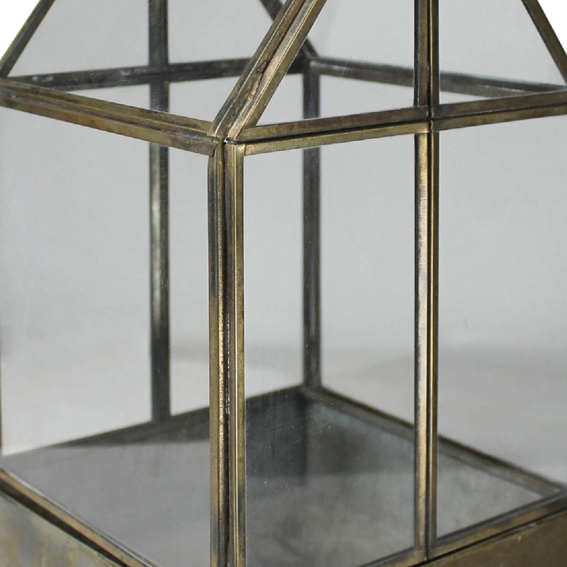 Terrarium en verre Keyjuan, H 2 po x l 6 po x P 6 po