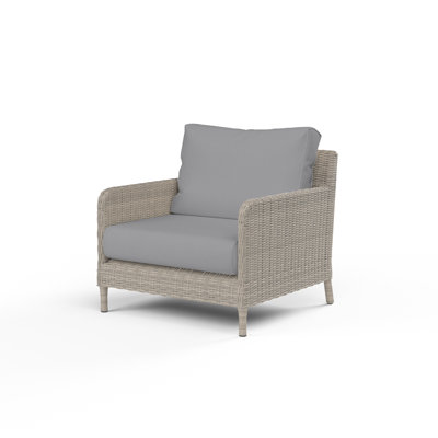 Chaise longue d'extérieur Manhattan avec coussins Sunbrella