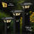 Low Voltage Integrated LED Fence Post Cap Light 2.5 In. X 2.5 In. with Base Adapter Included-98834126