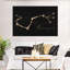 Constellation scorpion sur toile-431175379