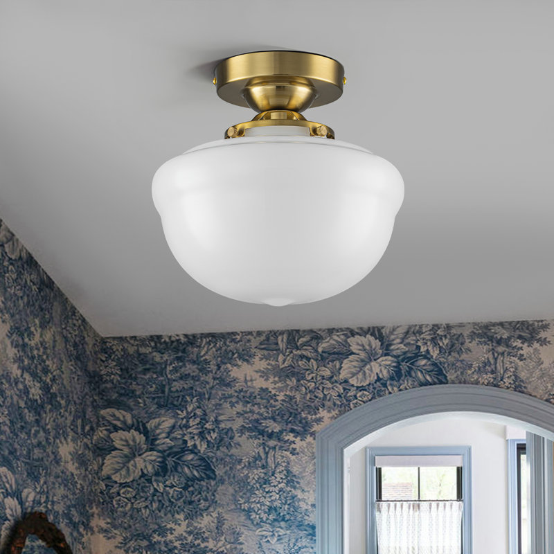 Plafonnier encastré 1 lumière Mid-Century