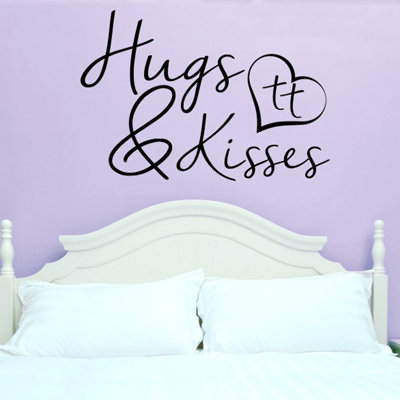 Hugs and Kisses Wall Sticker