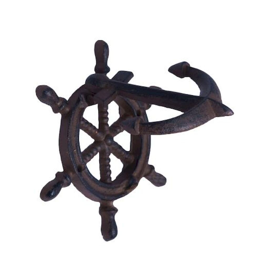 Ship's Wheel  Anchor Door Knocker Wayfair