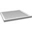 Cadre de seuil Brickmould, brun clair apprêté-101812638