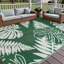 Ellie Reversible Green Leaf Outdoor Rug-2084667675-2109270446