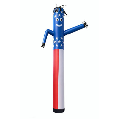 Inflatable Tube Man, 20-Feet Tall, Wacky Waving Dancing Tube Guy, Wind Flying Arm Flailing Air Puppet, 18-Inch for Outdoor Advertising, Business Store, Increase Visibility (Blower Not Included)