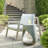  Lithos Gray Outdoor Accent Table