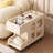Ovie Exquisite End Table with Wheels