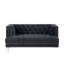 Causeuse en velours Hauteur de 64 po-402729640