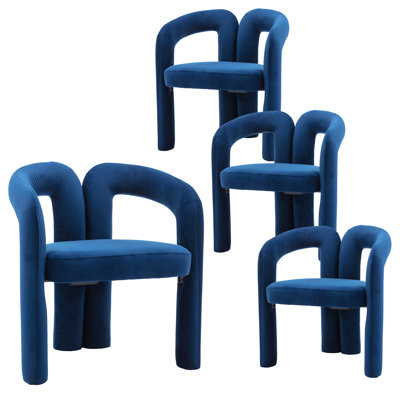 Chaises de salle à manger rembourrées Modern