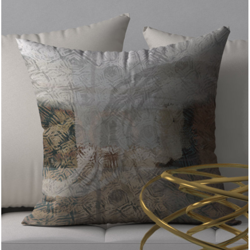 Housse de coussin carrée/insert, 24 po x 24 po
