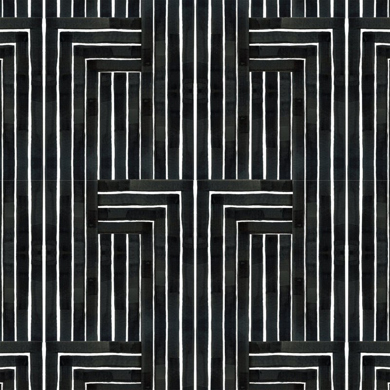 Organic Self-Adhesive Wallpaper Roll, Non-pasted, Paper, Midnight