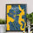 Seattle City Map - Unframed Graphic Art-31737714