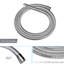 Pomme de douche carrée double 12 po - système de fixation murale avec têtes-127233197