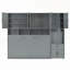 Lit escamotable simple avec placard et tiroirs-145681126
