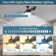 47" 3 ABS Blade Modern Classic Ceiling Fan Light With Three-Tone Lighting, Remote Control Adjustment, And Timing Function