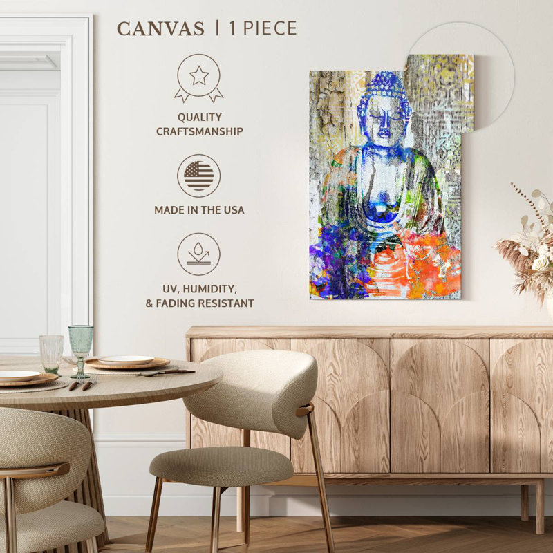 Leisha Buddha I, 36" H x 24" W