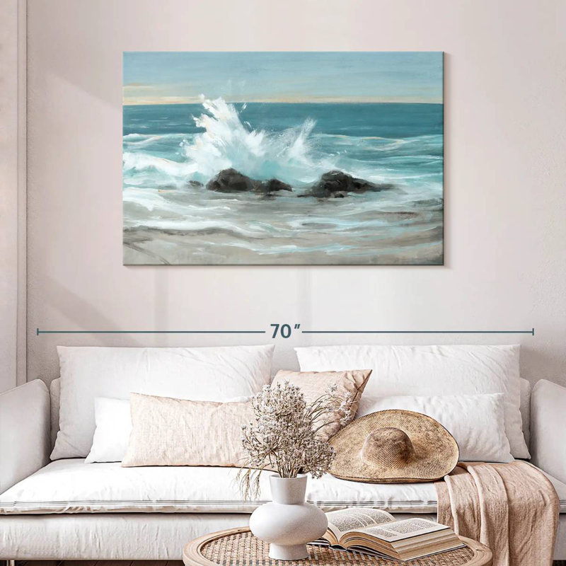 Gillard Crashing Wave II, H 30 po x l 45 po