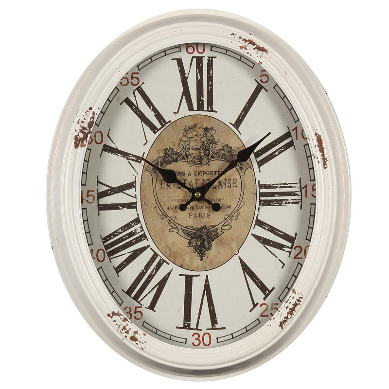 Rogan Metal Wall Clock