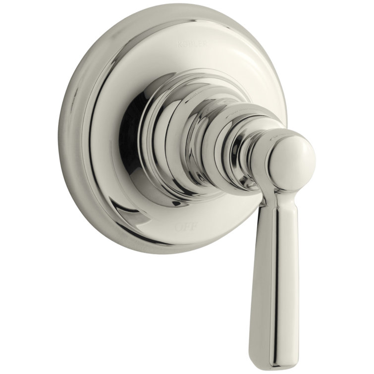 Bancroft Valve Trim with Ceramic Lever Handle for Volume Control Valve, Requires Valve