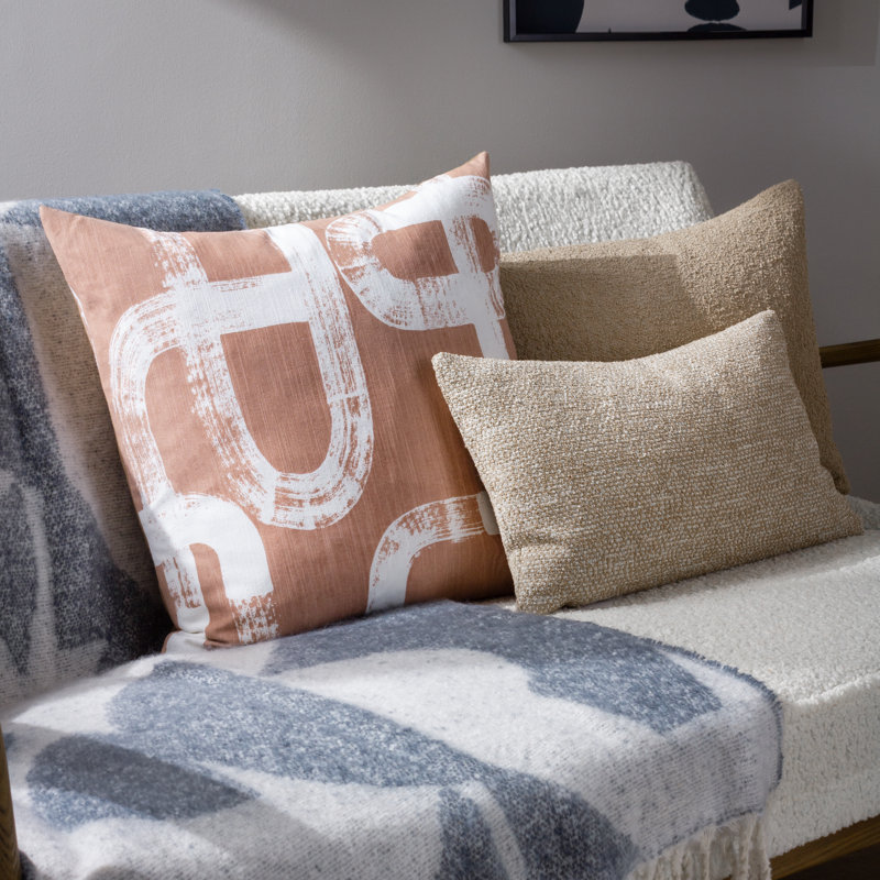 Tuba Tiona Geometric Square Scatter Cushion