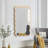 40" x 28" Solid Wood Wavy Rectangle Mirror-485606477-485606474-485606470