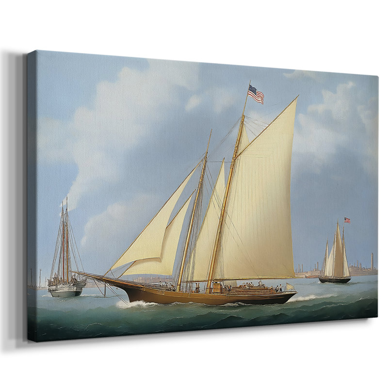 Série Nautical-Cxxiv -Galerie en toile Cavas, 12 x 18