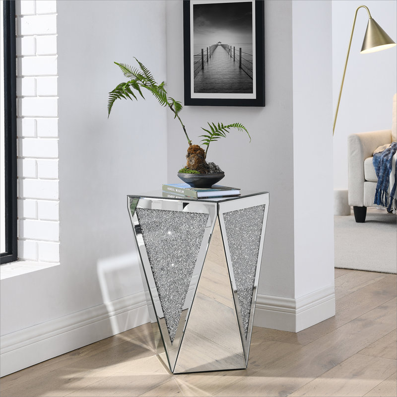 Ensemble de tables de bout en verre