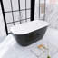 Baignoire de trempage autoportante en acrylique 51 po. X 27,5 po.
