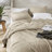Mina Waffle Weave Textured Cozy Quilt Set-102616699-102616700