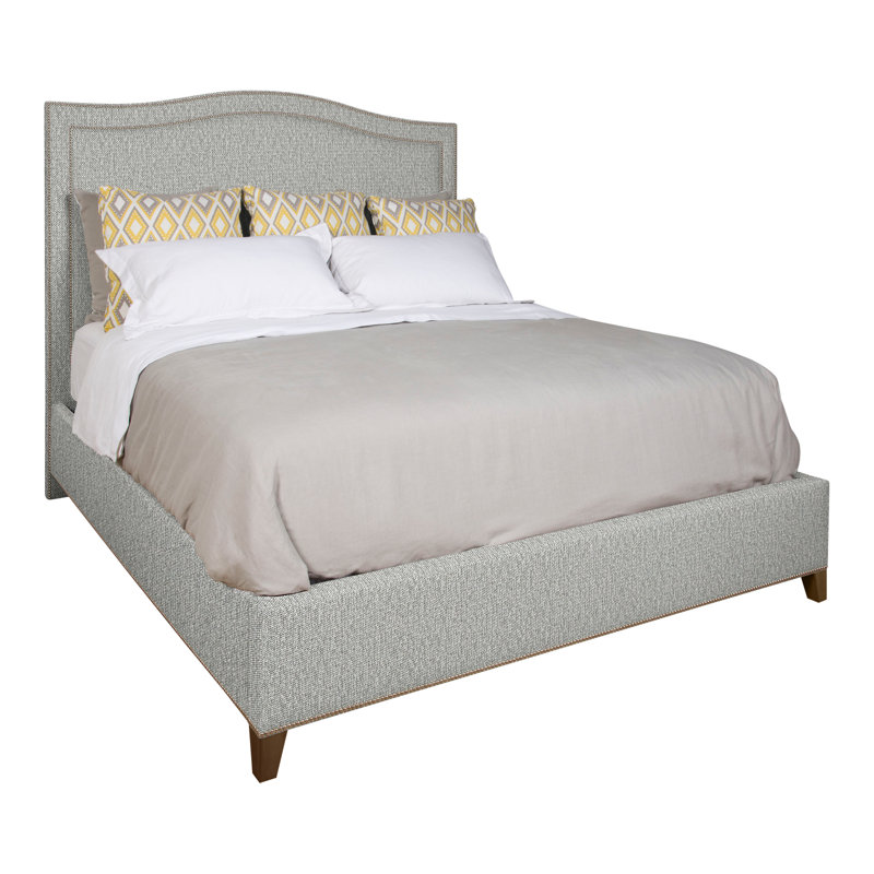 Caroline/Casey Upholstered Bed, Tarbee Dove, Yes, Navajo