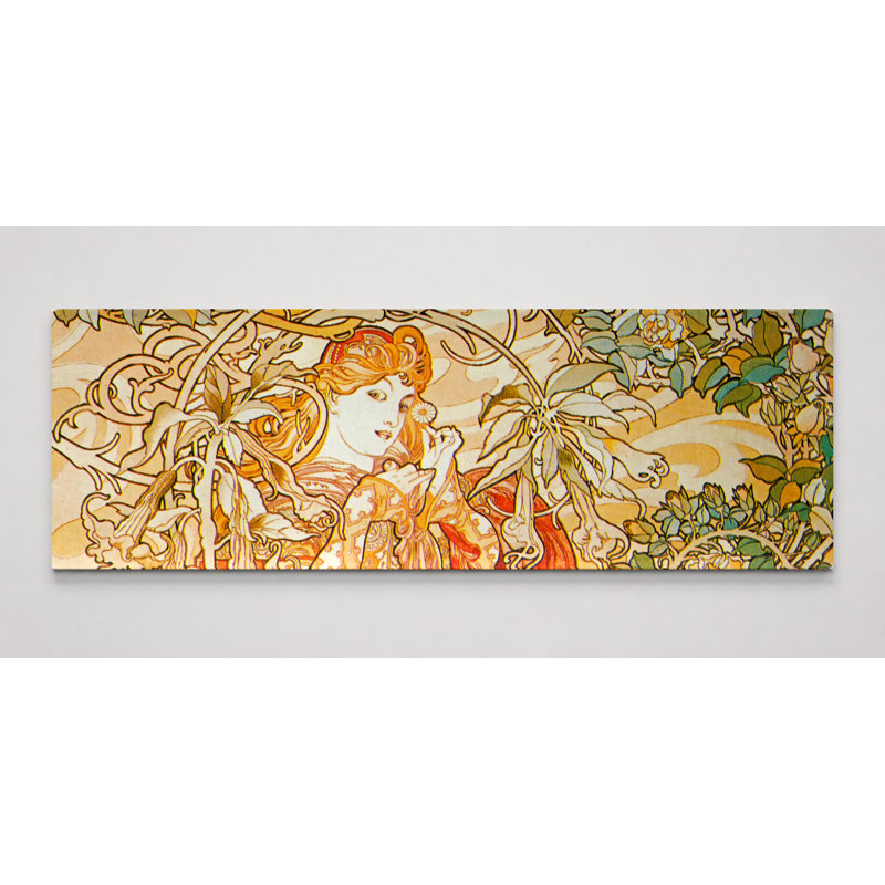 Cowslip (1899) - Art mural sur toile panoramique, 72" W x 24" H