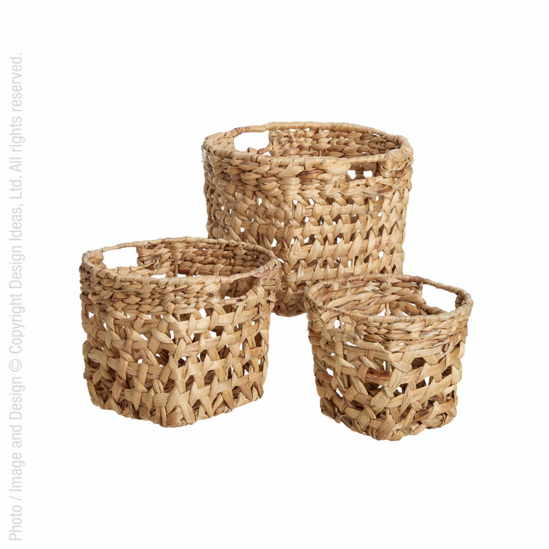 Ensemble de paniers 3 pièces