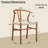 Wishbone Chair Solid Wood Y-Back Dining Chairs -532685677