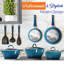 11 - Piece Non-Stick Aluminum Cookware Set-50838721