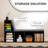 5-Cubby Bookcase with Cushioned Reading Nook, Black