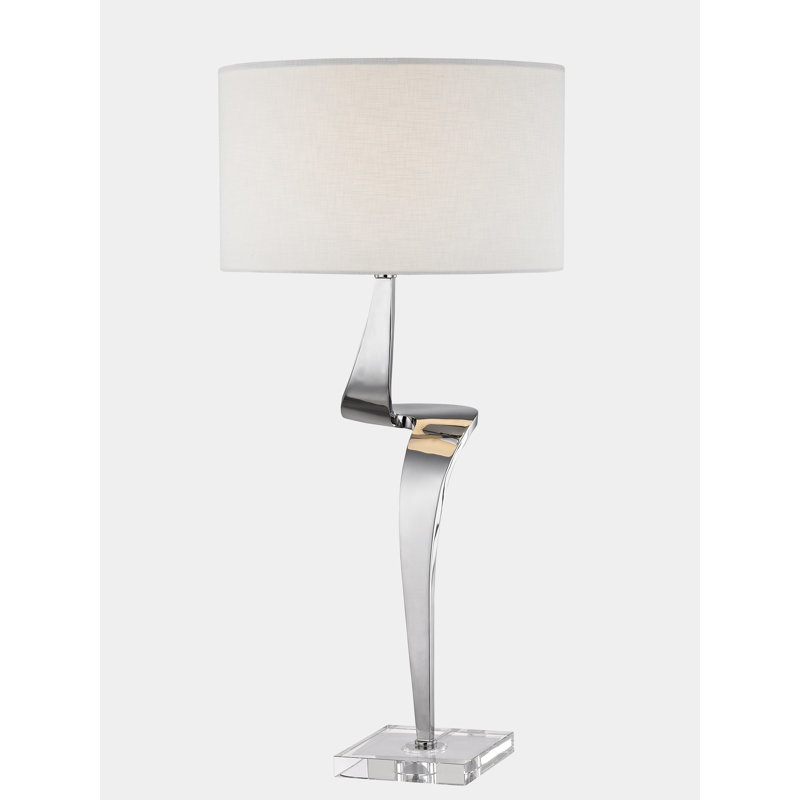 Jennie 1 Light Chrome Table Lamp